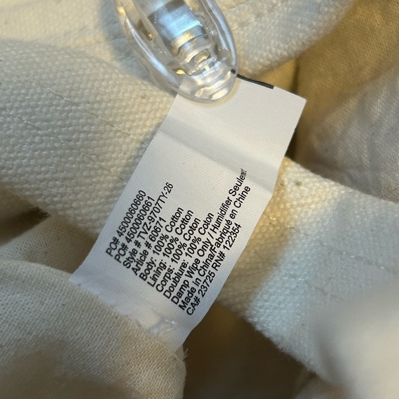 Aritzia Patriot Stripe Canvas Tote - O/S - Picture 8 of 11